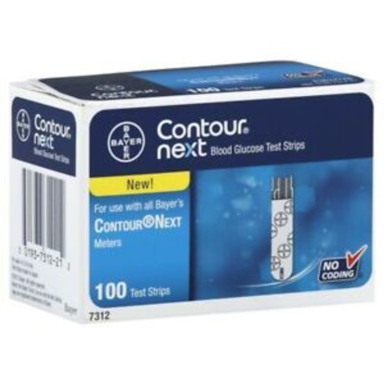 Bayer Contour Next Test Strips 100 ct-$65 Off Discount - Free Shipping