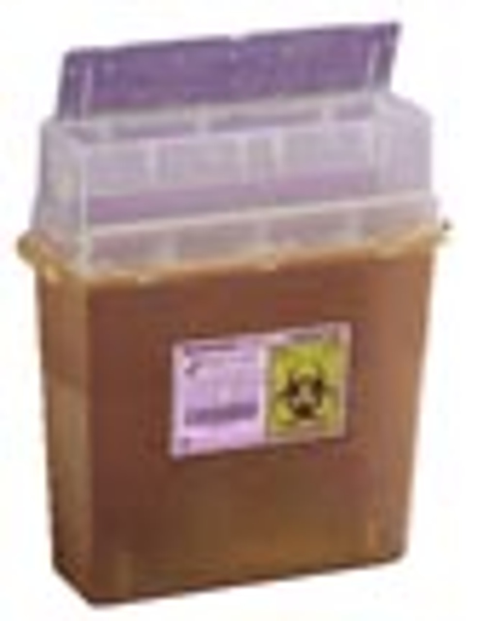 Sharps-A-Gator™ Multi-Purpose Sharps Container with Sliding Lid, 2