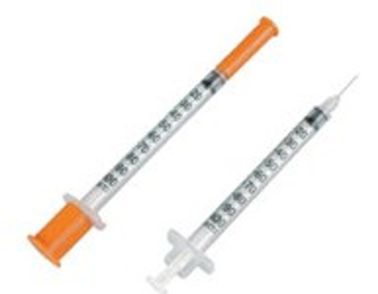 Insulin Syringes with Permanently Attached Needles, BD Medical