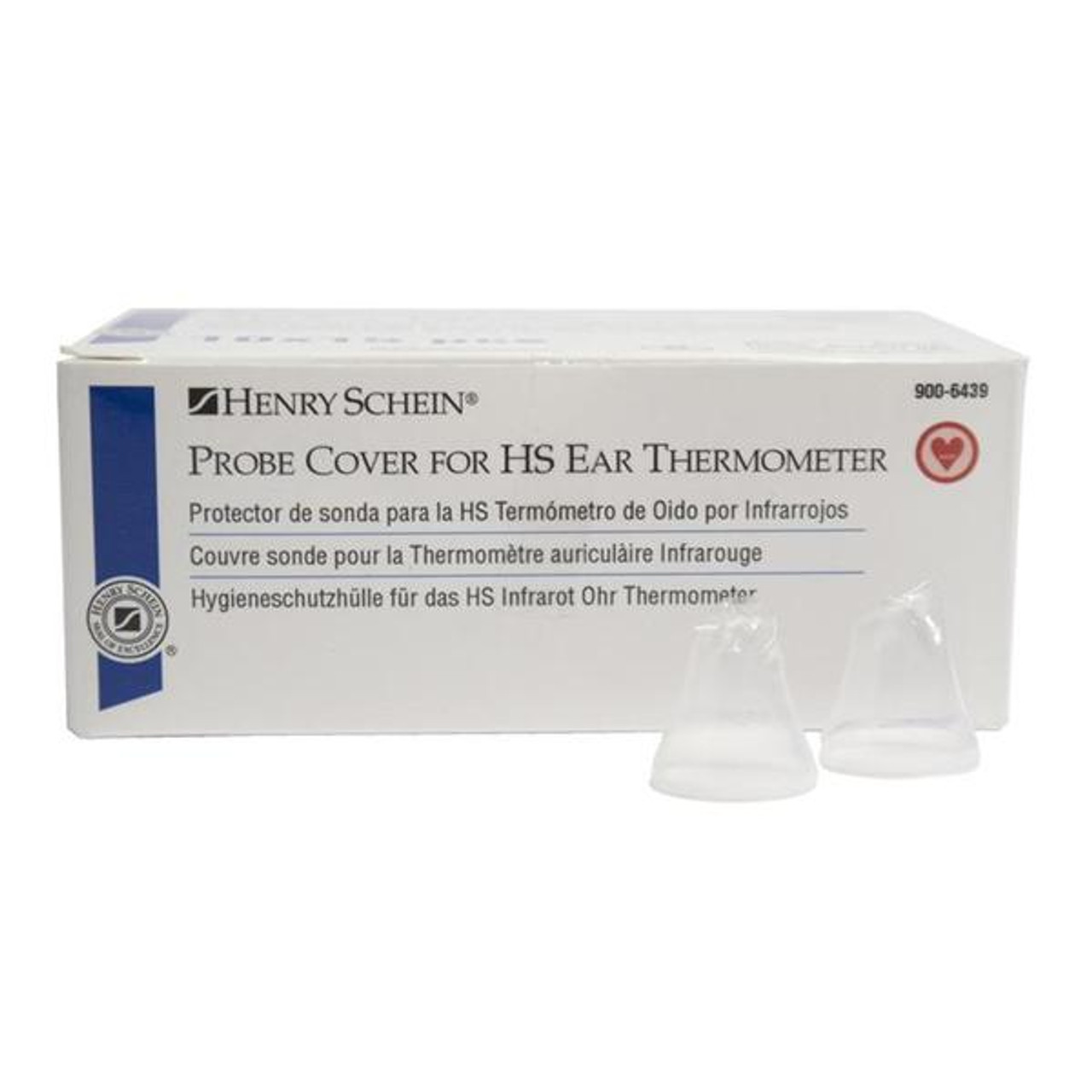 Henry Schein Tympanic Digital Ear Thermometer w/ 15 Disposable Probe Covers  - DDP Medical Supply