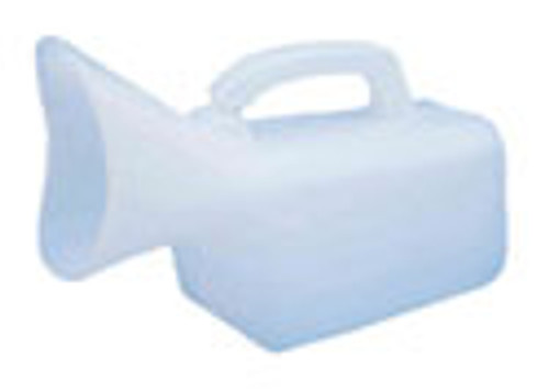 Female Urinal without Cover, 32 oz/1000cc, Translucent