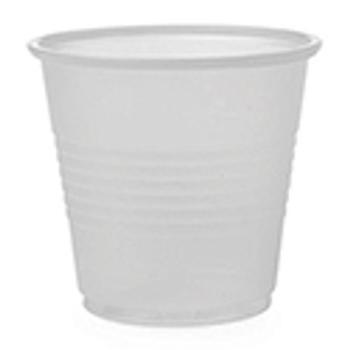 Disposable Plastic Drinking Cup, 5oz, Translucent