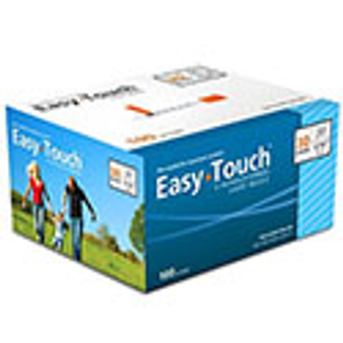 EasyTouch® U-100 Insulin Syringes, 0.3 cc,  30G x 5/16"