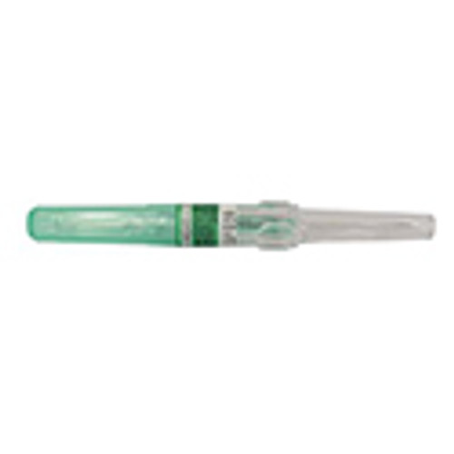 Safelet Catheter 18g x 1", Green