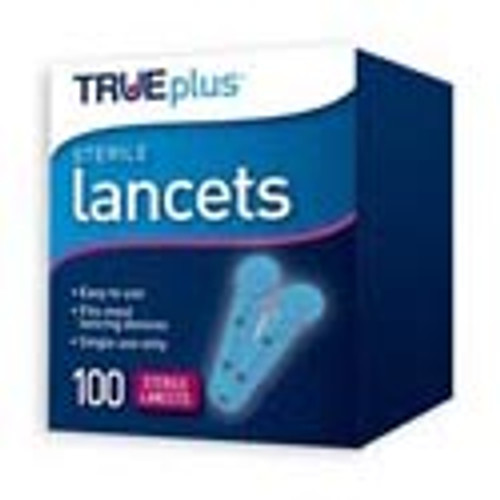 TRUEplus® Lancets, Single-Use, Sterile, 33 G