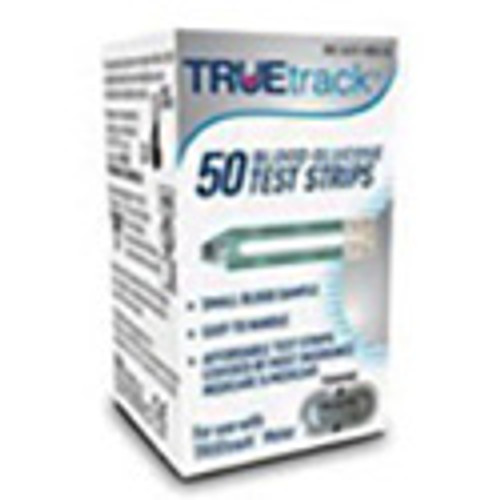 TRUEtrack® Blood Glucose Test Strips, Retail, 50ct