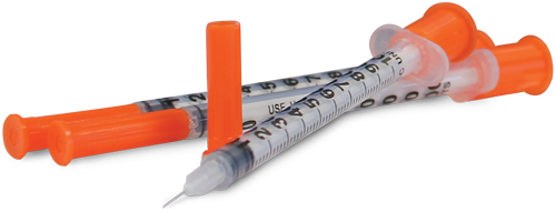 TRUEplus® Insulin Syringe, Single-Use, 0.3 cc, 31G x 5/16"  (S8490)