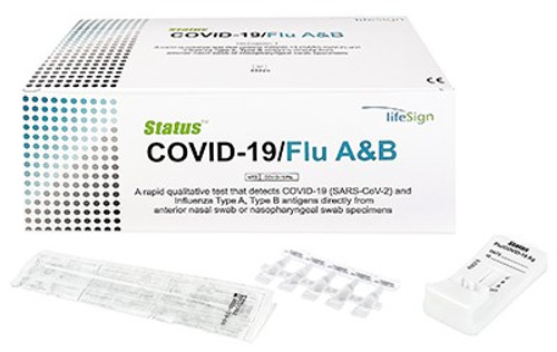 Status COVID-19/ Flu A+B Nasopharyngeal Test -
