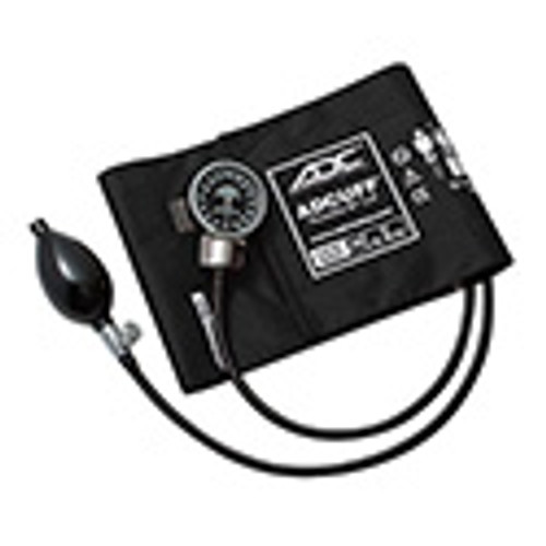 Diagnostix™ 700 Pocket Aneroid Sphygmomanometer, Black, Large Adult