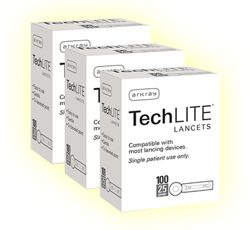 TechLITE® Lancets, 25g, Sterile