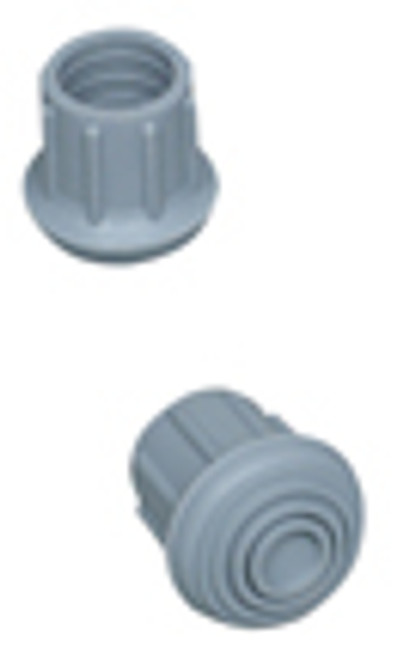 DMI® Walker and Cane Replacement Tips, Gray, 1"
