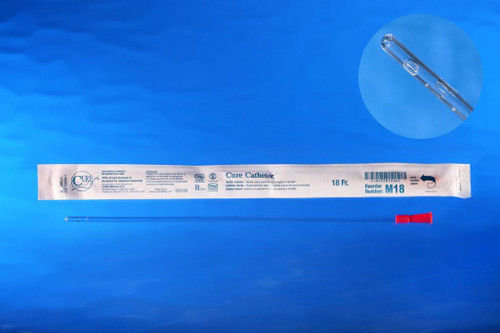 Cure Catheter® Male Catheter with Straight Tip, 16”, 18Fr     A4351