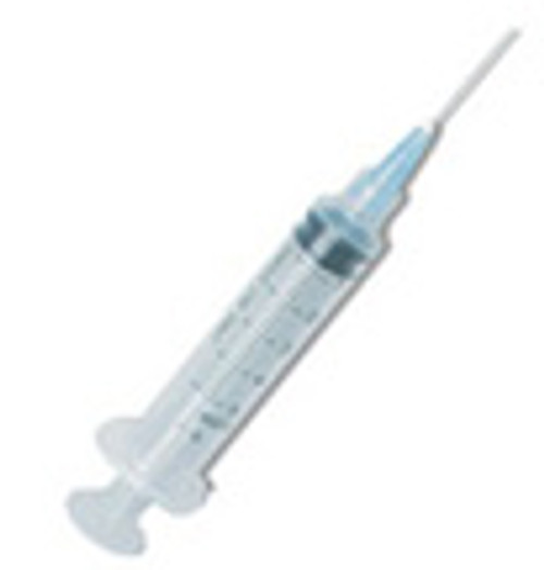 5-6cc Syringe/Needle Combination with Luer-Lock Tip, 20g x 1", Yellow