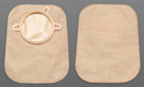 New Image 2-Piece Closed 7" Mini Pouch, 2¼" Opening, Beige