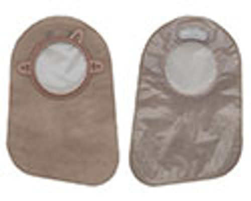 New Image 2-Piece Closed 9" Pouch with Filter, 2¼" Opening, Transparent