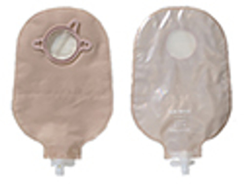 New Image 2-Piece Urostomy 9" Pouch with Tap, 2¼" Flange, Transparent