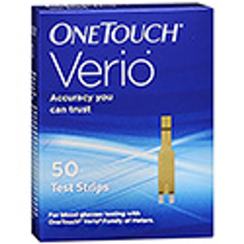 OneTouch® Verio® Blood Glucose Test Strip, 50ct, Mail Order & Home Delivery