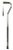 Offset Aluminum Cane, Height 29"-38"