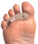 Hammer Toe Crests, Felt, Medium, Left Foot