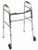 ProBasics Alum Bariatric, Two-Button Release, Folding Walker with 5" Wheels, 500lb Capacity