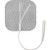 White Cloth TENS Electrode w/Tyco Gel, 2" x 2"