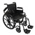 ProBasics K1 16" Lightweight Wheelchair, Flip-Back Desk Length Arms, Swing-Away Footrest
