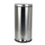 8 Gallon Round Step Waste Basket, Stainless Steel