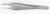 Hudson Dressing Forceps with Serrated Teeth, 4 3/4"