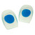 Comfortland Silicone Gel Heel Cups, X-Small, Shoe Size (W 4-6)