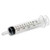 10-12cc Syringe Only with Luer Slip & Cap