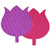 Tulip Grip for Dexcom G4/G5/G6, Small, Pink & Purple