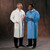 Universal Precautions Lab Coat, Blue, Small