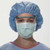 Anti-Fog Surgical Mask, Pleat Style with Ties & Film Strip, Green