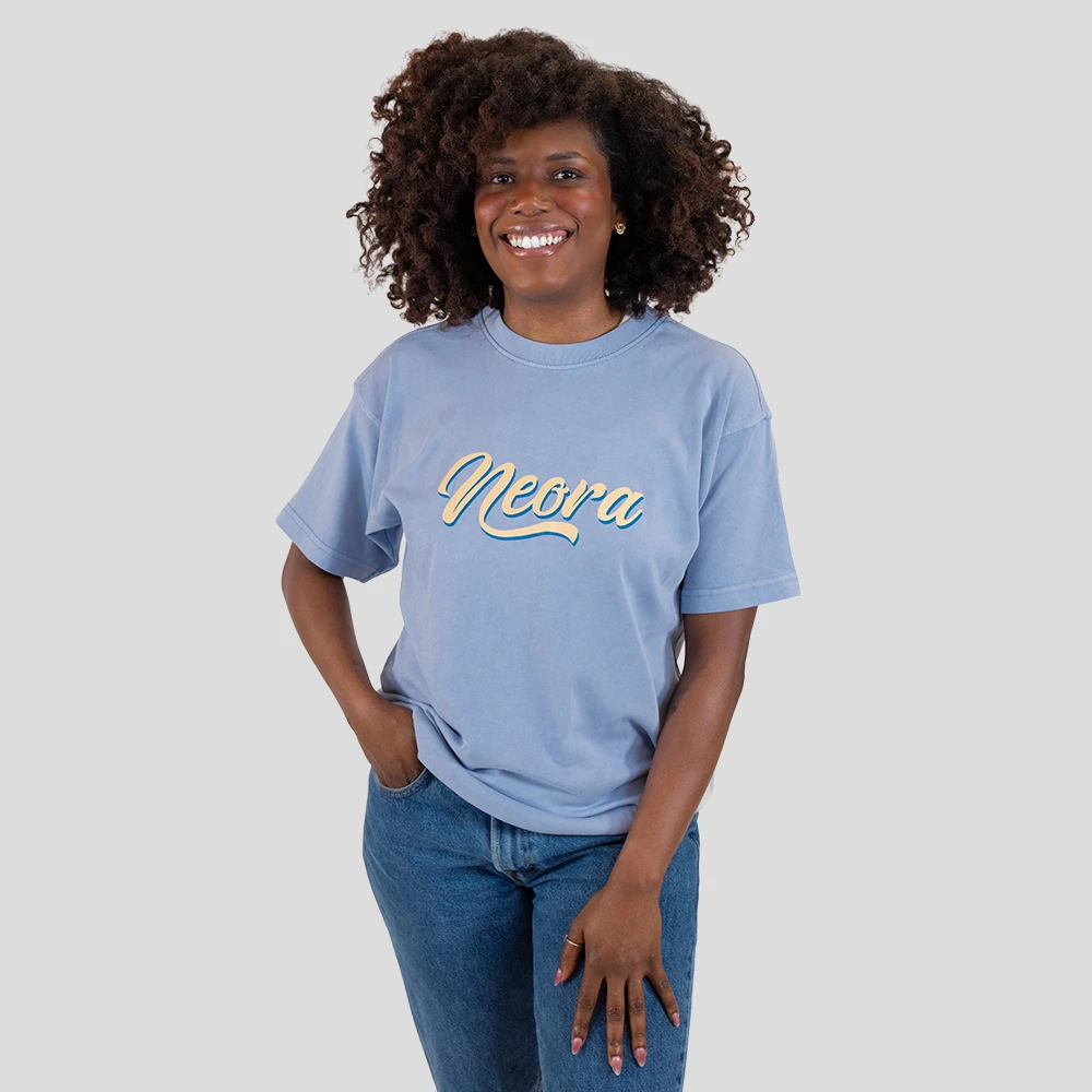 Neora Cursive Boxy Tee