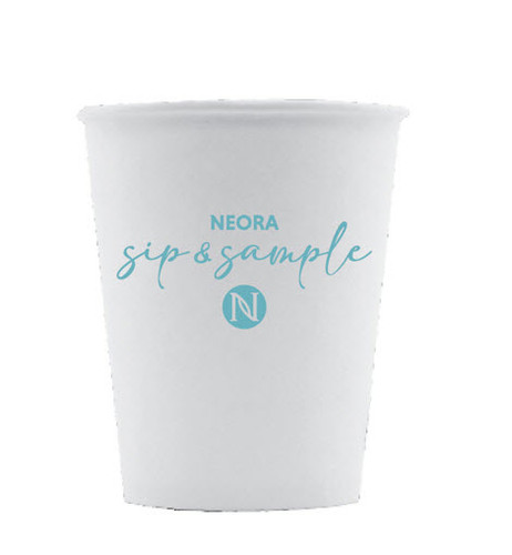 Neora Sip & Sample 10oz Cups (12 cups per package)