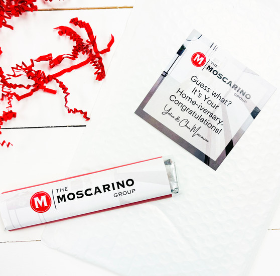 Anniversary Candy Bars (Including Shipping + Branded Card) 