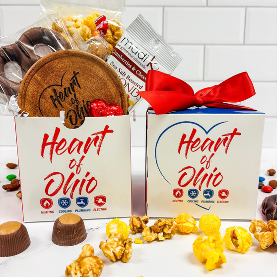 Heart of Ohio Branded Cubes + Coasters