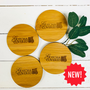GC Bamboo Etched Coasters