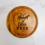 Heart of Ohio Branded Cubes + Coasters