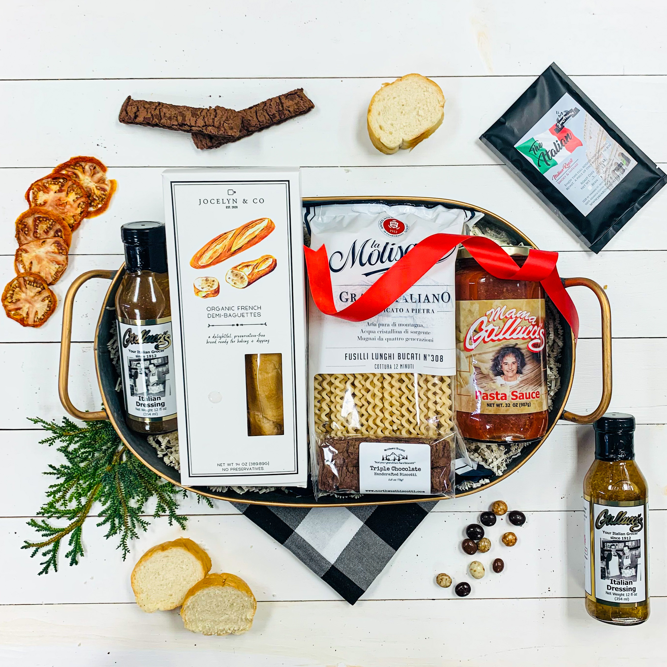 Italian Dinner Gift Basket