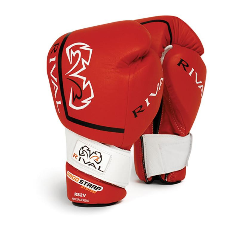 Rival Boxing RS2V Super Sparring Gloves - Red | Forlai Sports