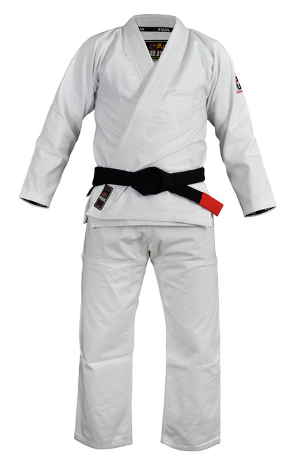 White Fuji Summerweight Lightweight Brazilian Jiu Jitsu Gi Front 