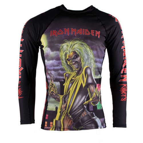 Tatami Fightwear Iron Maiden Killers BJJ Longsleeve Rashguard 