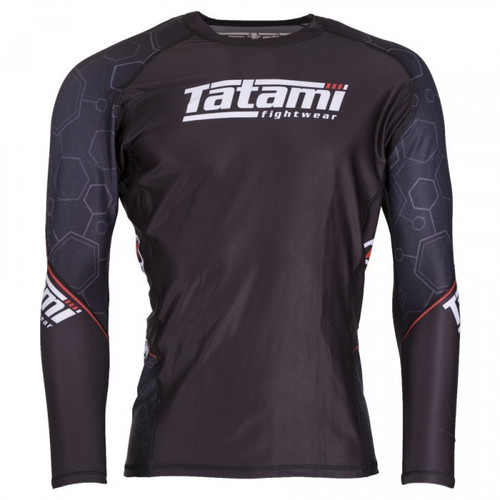Tatami Longsleeve BJJ Jiu-Jitsu Longsleeve Polytronic Husky Grey  Rashguard