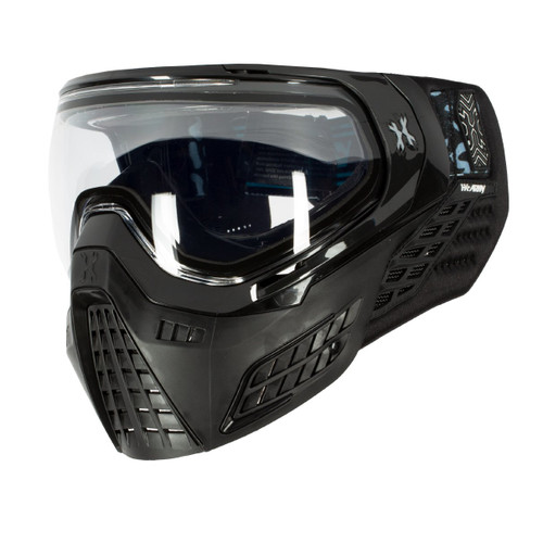 HK Army KLR Onyx Black Paintball Goggles Mask with Clear Lens