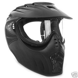 Extreme Rage XRay Premier - Single Lens Paintball Goggles - Black