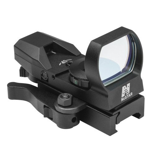 NCStar D4BQ Red Dot Sight with 4 Reticle and QR Mount