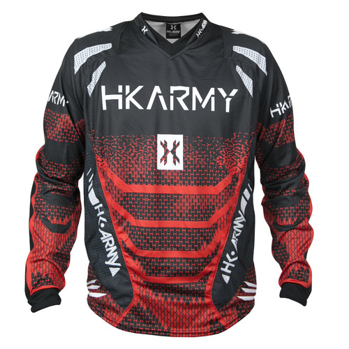 HK Army Fire Red Freeline Paintball Jersey