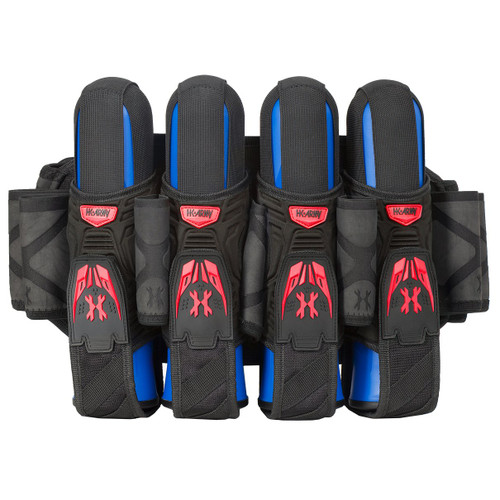 Red HK Army MagTek Paintball Harness 4+3+4