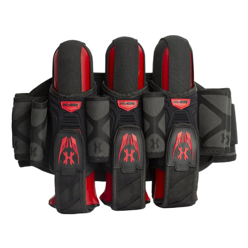 Red HK Army MagTek Paintball Harness 3+2+4